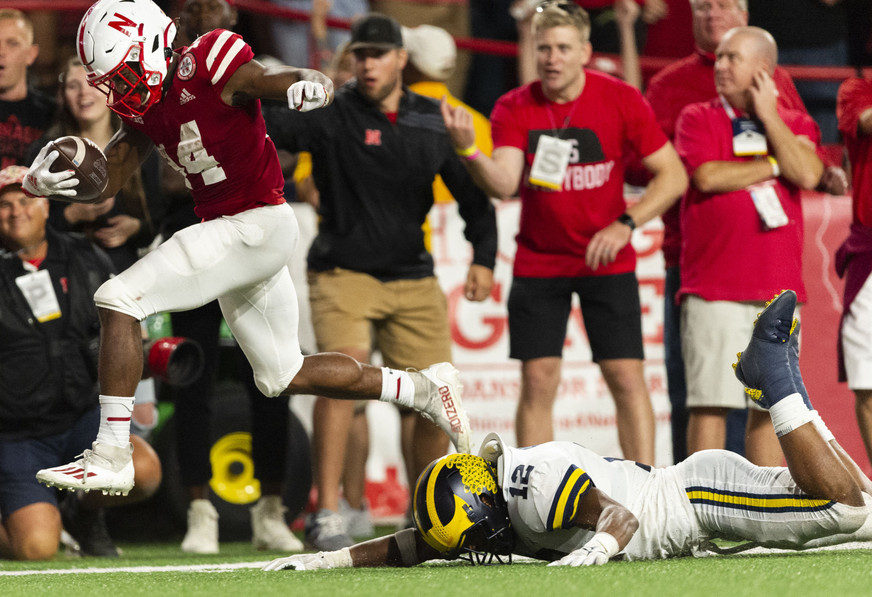 Michigan vs. Nebraska, 10.9
